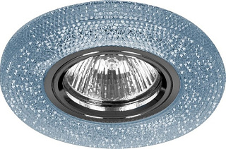 картинка Светильник встраиваемый CD972 12*2835 SMD MR16 50W G5.3 серый хром FERON от интернет-магазина К1-СТРОЙ