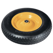 картинка Колесо пневматическое 4.80/4.00-8 D 380 мм внутренний подшипник D 20 мм длина оси 90 мм, 68948 Palisad от интернет-магазина К1-СТРОЙ