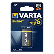 картинка Батарейка ENERGY 9V крона VARTA от интернет-магазина К1-СТРОЙ