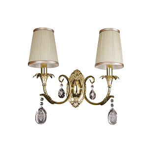 картинка 691622 (MB700002-2) Бра CAPPA 2x40W E14 ЗОЛОТО (в комплекте) от интернет-магазина К1-СТРОЙ