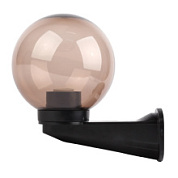 картинка Садово-парковый светильник НБУ 01-60-255 шар дымчатый настенный IP44 Е27 max60Вт d250mm ЭРА от интернет-магазина К1-СТРОЙ