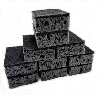 картинка Губка универсальная черный 10 шт от интернет-магазина К1-СТРОЙ