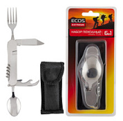 картинка Набор походный 6 в 1, TS-06 (1/12/48) ECOS от интернет-магазина К1-СТРОЙ