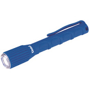 картинка Фонарь Uniel серии Стандарт «Reliability and protection», прорезиненный корпус, IP67, S-WP010-C Blue, 0.5 Watt LED от интернет-магазина К1-СТРОЙ