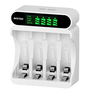 картинка Зарядное устройство 4-слотовое C9023L BESTON от интернет-магазина К1-СТРОЙ