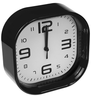картинка Будильник черный 10001 от интернет-магазина К1-СТРОЙ