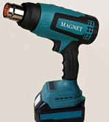 картинка Фен строительный аккумуляторный 2/АКБ 12v (20/36VA) Magnet от интернет-магазина К1-СТРОЙ