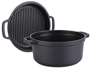 картинка Кастрюля с крышкой гриль 2,55л Cast MR-4120 Maestro от интернет-магазина К1-СТРОЙ