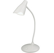 картинка Светильник настольный TLD-559 Ivory LED 280Lm 5000K Dimmer 3W Сенсорный Белый ТМ Uniel от интернет-магазина К1-СТРОЙ