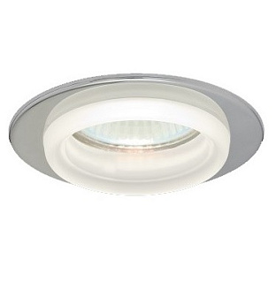 картинка Светильник потолочный 730С-W MR16 G5.3 хром белый Feron от интернет-магазина К1-СТРОЙ