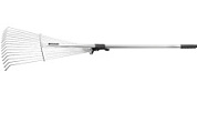 картинка Грабли веерные раздвижные 15-зубые, металлический черенок 1130 мм 61756 Palisad от интернет-магазина К1-СТРОЙ