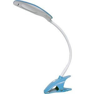 картинка Светильник настольный светодиодный DE1708 5W голубой Feron от интернет-магазина К1-СТРОЙ