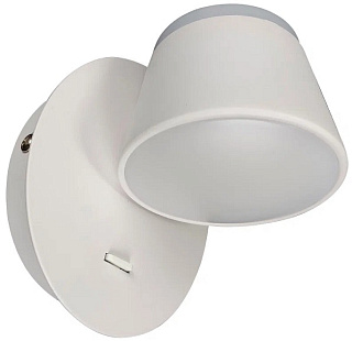 картинка Бра светодиодное 12W R-130-WHITE/WHITE-220-IP40, 12 Вт Estares ABAZUR от интернет-магазина К1-СТРОЙ