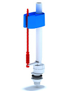 картинка Арматура нижняя 1/2" с пластиковым штуцером эконом, WC5550 АНИ ПЛАСТ от интернет-магазина К1-СТРОЙ