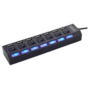 картинка Универсальный разветвитель JC701 USB2.0 HUB 7 портов от интернет-магазина К1-СТРОЙ