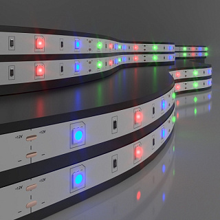 картинка Светодиодная лента бегущая строка RGB 7,2w 5м от интернет-магазина К1-СТРОЙ