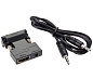 Переходник HDMI (F) - VGA (M) + audio, CA336 VCOM