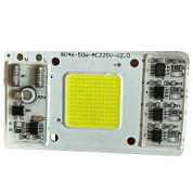 картинка Cветодиодный чип Led 220v 50w 6500K (80-46) от интернет-магазина К1-СТРОЙ