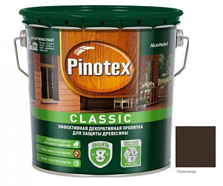 картинка Антисептик для дерева палисандр 2,7л CLASSIC NW PINOTEX от интернет-магазина К1-СТРОЙ