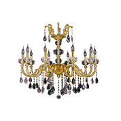 картинка 787102 (MD 300010-10) Люстра подвесная MONTARE 10х60W E14 24К ЗОЛОТО (в комплекте) от интернет-магазина К1-СТРОЙ