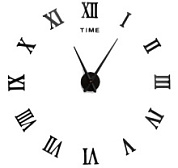 картинка Часы настенные 3D бескаркасные A 009 BL WORLD от интернет-магазина К1-СТРОЙ