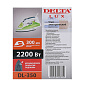 Утюг DELTA LUX DL-350 зеленый