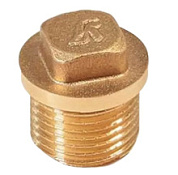 картинка Заглушка 3/4" нар. латунь KS-Z0034M Kaiser от интернет-магазина К1-СТРОЙ