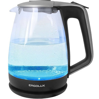 картинка Электрический чайник KG01-C42 1.7л 2300W (стекло)  ERGOLUX от интернет-магазина К1-СТРОЙ