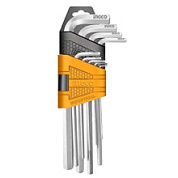 картинка Набор шестигранных ключей, 9 шт HEX HHK11091 INDUSTRIAL INGCO от интернет-магазина К1-СТРОЙ