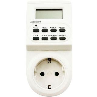 картинка Розетка с таймером (недельная) 3500W/16A 230V, 61925(TM22) от интернет-магазина К1-СТРОЙ