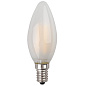 Светодиодная лампа свеча филаментная F-LED B35-7w-827-E14 frozed ЭРА