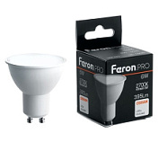 картинка Лампа светодиодная LB-1606 GU10 6W 2700K Feron.PRO+OSRAM от интернет-магазина К1-СТРОЙ
