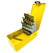 картинка Набор сверл по металлу 25 предметов металлическая упаковка Skole от интернет-магазина К1-СТРОЙ