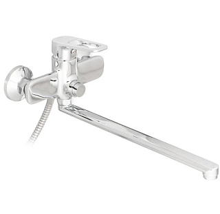 картинка Смеситель для ванны R22122 с длинным изливом Frud от интернет-магазина К1-СТРОЙ