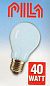 Лампа накаливания Лон матовая 40ВТ Е27 PILA 