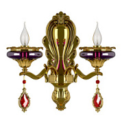 картинка 695622 (MB00080-2) Бра MELAGRO 2х60W E14 ЗОЛОТО (в комплекте) от интернет-магазина К1-СТРОЙ