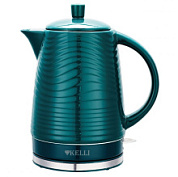 картинка Чайник керамический 1.8л KL-1809 Изумруд KELLI от интернет-магазина К1-СТРОЙ