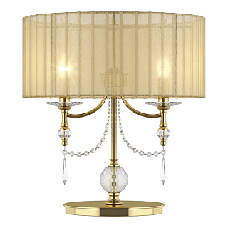 картинка 725923*** (MT500012-2) ! 2 КОР! Настольная лампа PARALUME 2х40W E14 ЗОЛОТО (в комплекте) от интернет-магазина К1-СТРОЙ