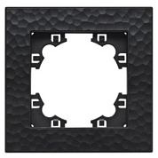 картинка Рамка фактурная 1-ая серия "Афина" графит (еврослот) A10053-Gr UNIVersal от интернет-магазина К1-СТРОЙ