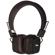 картинка Наушники беспроводные Earl BT с микрофоном, Bluetooth 5.4 W56 коричневый Hoco от интернет-магазина К1-СТРОЙ