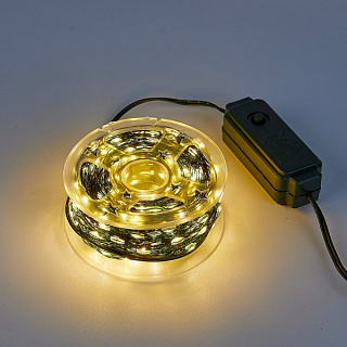 картинка Гирлянда светодиодная ULD-S5000-500-DGA WARM WHITE IP20 DEW Роса Uniel от интернет-магазина К1-СТРОЙ