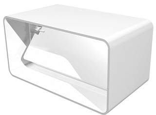 картинка Соединитель с обратным клапаном пластик 60х120/612СКПО ERA от интернет-магазина К1-СТРОЙ