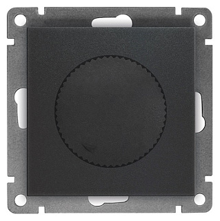 картинка Диммер серия “Афина”с/у графит еврослот A0101-Gr UNIVersal от интернет-магазина К1-СТРОЙ