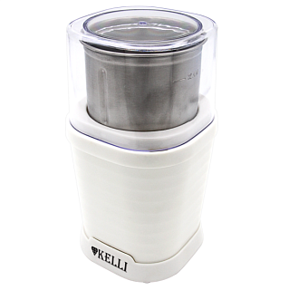 картинка Кофемолка электрическая KL-5113 Белый Kelli от интернет-магазина К1-СТРОЙ