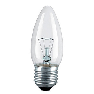 картинка Лампа накаливания свеча прозрачная 60W E27 PILA от интернет-магазина К1-СТРОЙ