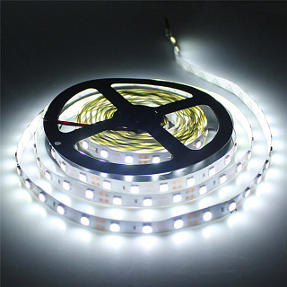 картинка Лента светодиодная 14.4W, 12V, белый, IP65 от интернет-магазина К1-СТРОЙ
