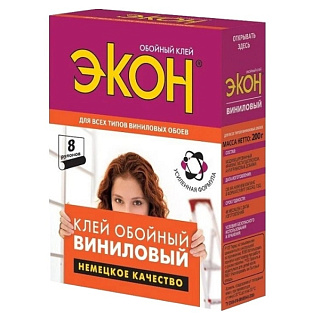картинка Обойный клей виниловый 200г 1312333 ХЕНКЕЛЬ ЭКОН от интернет-магазина К1-СТРОЙ