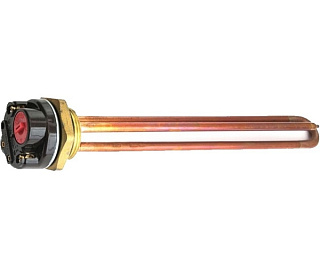 картинка ТЭН RDT 2000W O42 220V + термостат, Р50302 ИТА от интернет-магазина К1-СТРОЙ