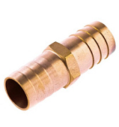картинка Соединитель для шланга 3/4", латунный 65709 Palisad от интернет-магазина К1-СТРОЙ