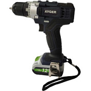картинка Аккумуляторная дрель-шуруповерт AP12LIS AYGER от интернет-магазина К1-СТРОЙ